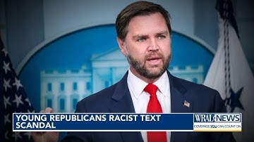 JD Vance dismisses bipartisan outrage over racist and offensive Young Republican group chat