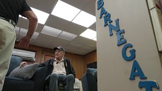 Celebrating Marine vetern as he turns 100 years old as vets express concerns over benefit changes