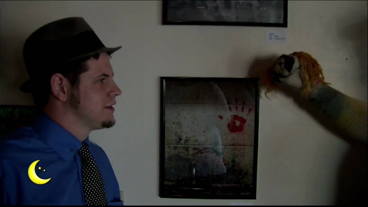 Emily Thanks Huntington, and Gary Shaeffer visits Justin Brock's Art Show