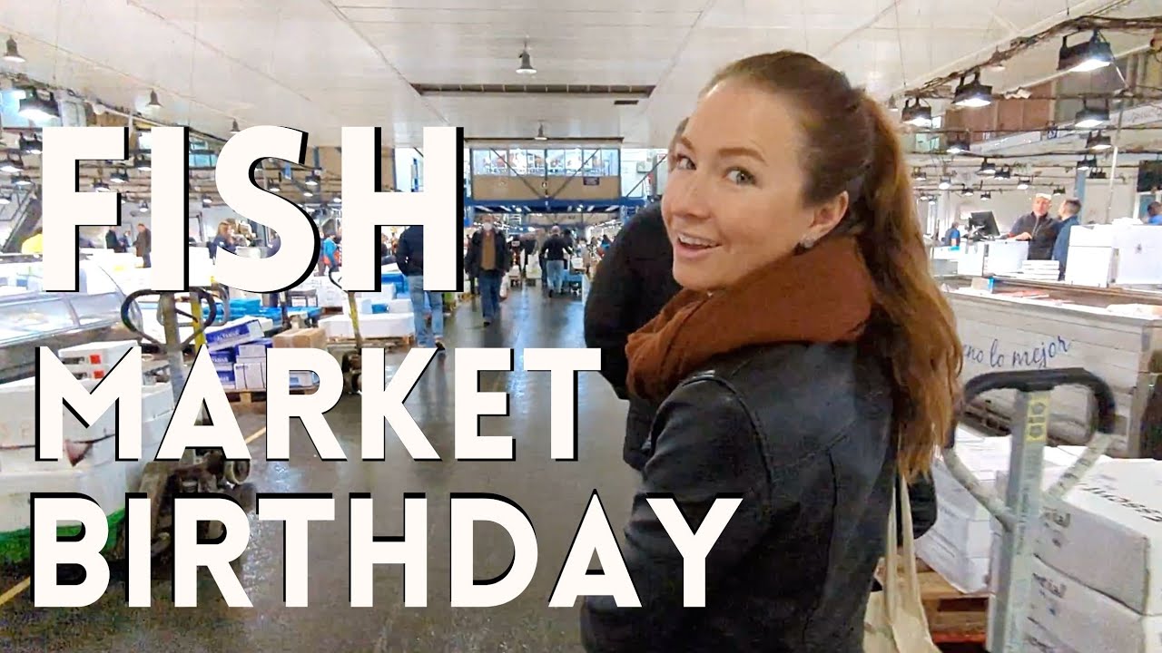 7AM Wine & Shellfish? My birthday trip to the Barcelona Fish Market!