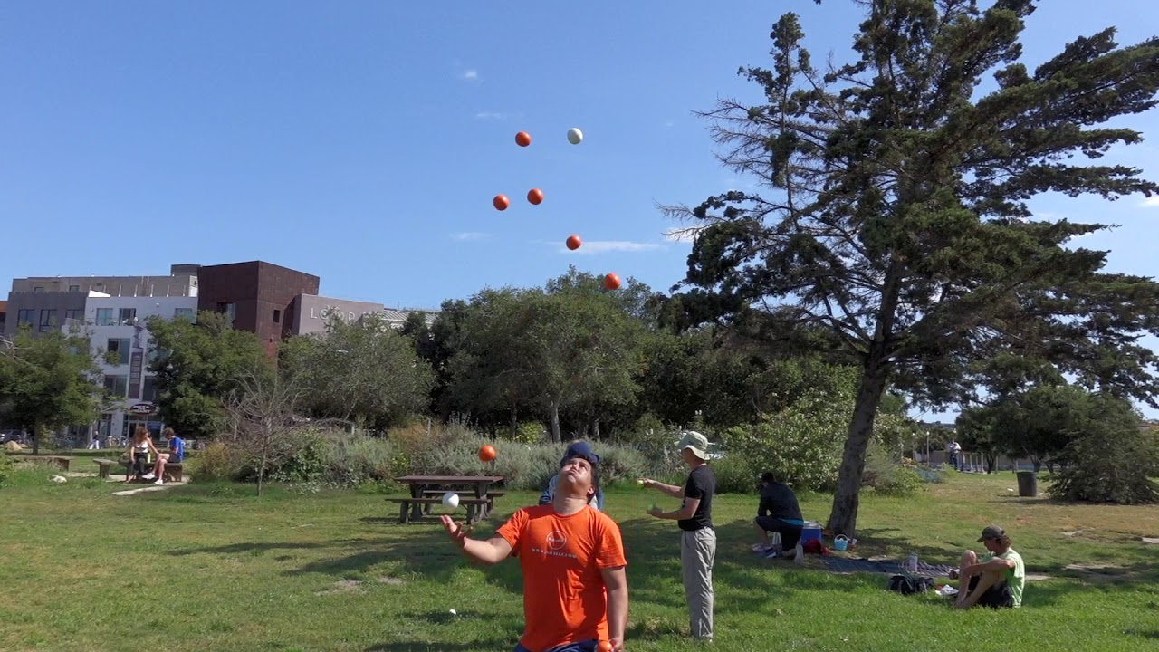 Michael Pearce Nine Balls Isla Vista Juggling Festival 20190511 130 YouTube