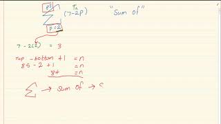 Grade 12: Number Patterns:  Introduction to Sigma Notation