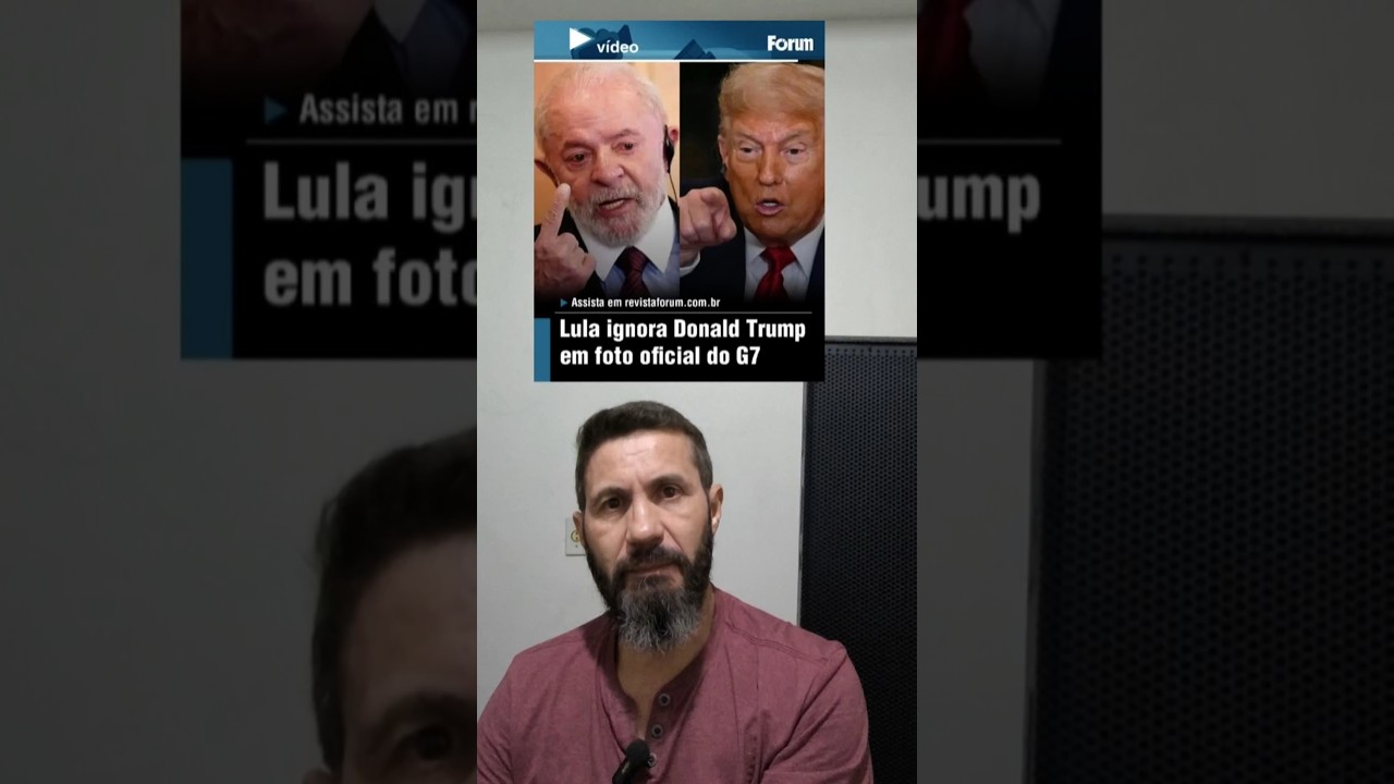 Presidente Lula ignora Donald Trump na foto oficial do G20 e gesto repercute.