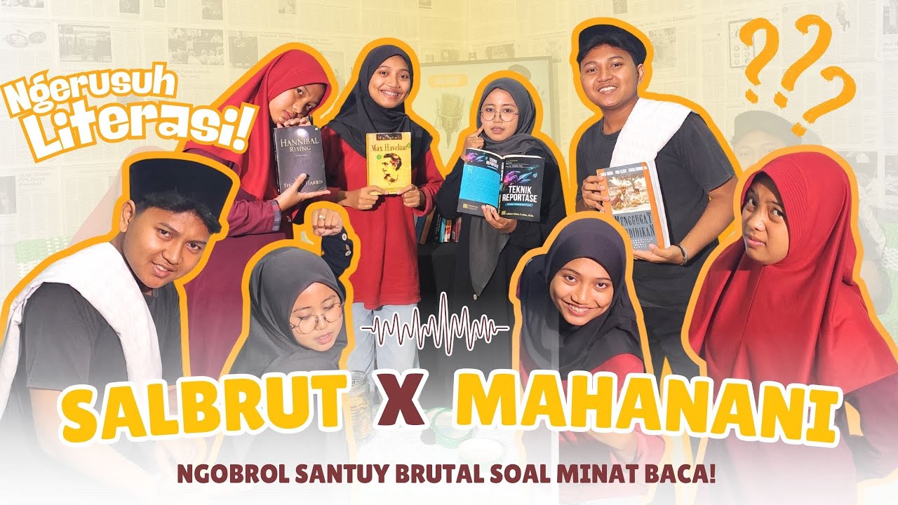 NGERUSUH LITERASI‼️ Salbrut vs Mahanani