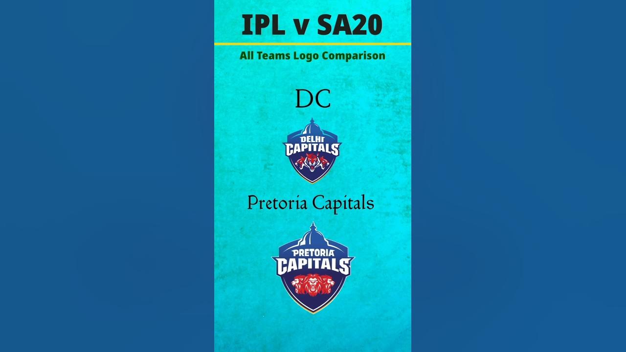 South Africa T20 league all teams name & logo SA20 ipl sa20 YouTube
