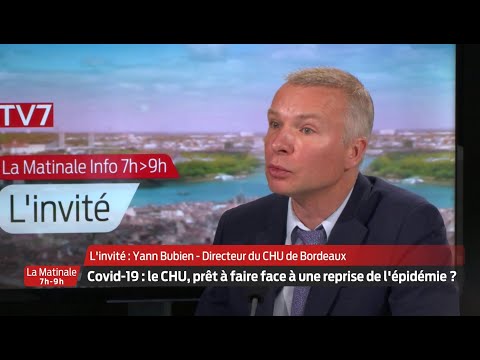 La Matinale | L'invité | Yann Bubien, directeur du CHU de Bordeaux