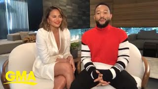 Chrissy Teigen, John Legend open up on pregnancy loss, new charity initiative l GMA