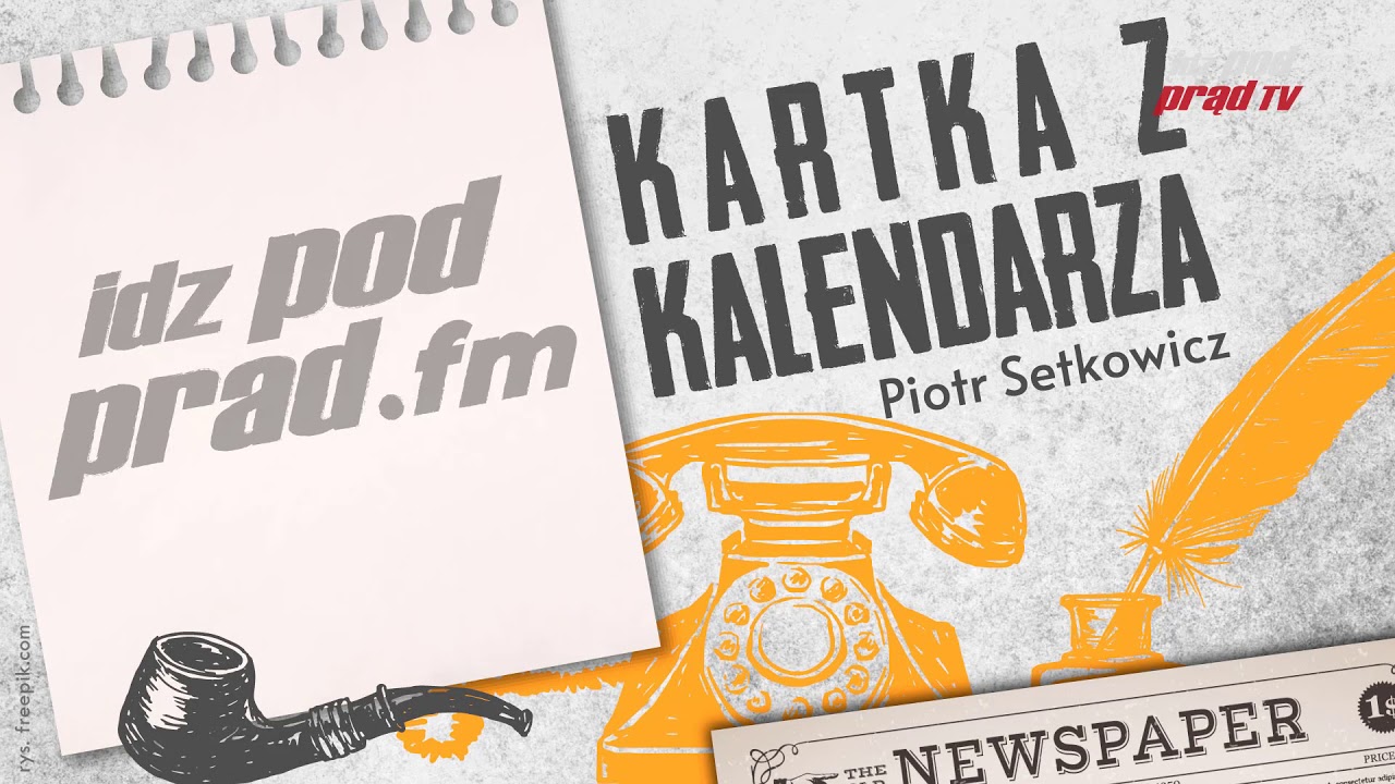 Idź Pod Prąd Kartka z Kalendarza