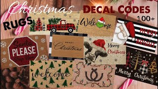 Christmas Decal Codes| Work at a Pizza Place/ Bloxburg | Berry Avenue ROBLOX