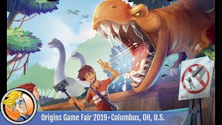 Draftosaurus — game overview at Origins Game Fair 2019