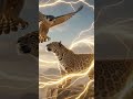 What If 🐆 Leopard Fused With Falcon 🦅 ? #ai #fusion #aivideo #hybridbeast #tranding #trendingshorts