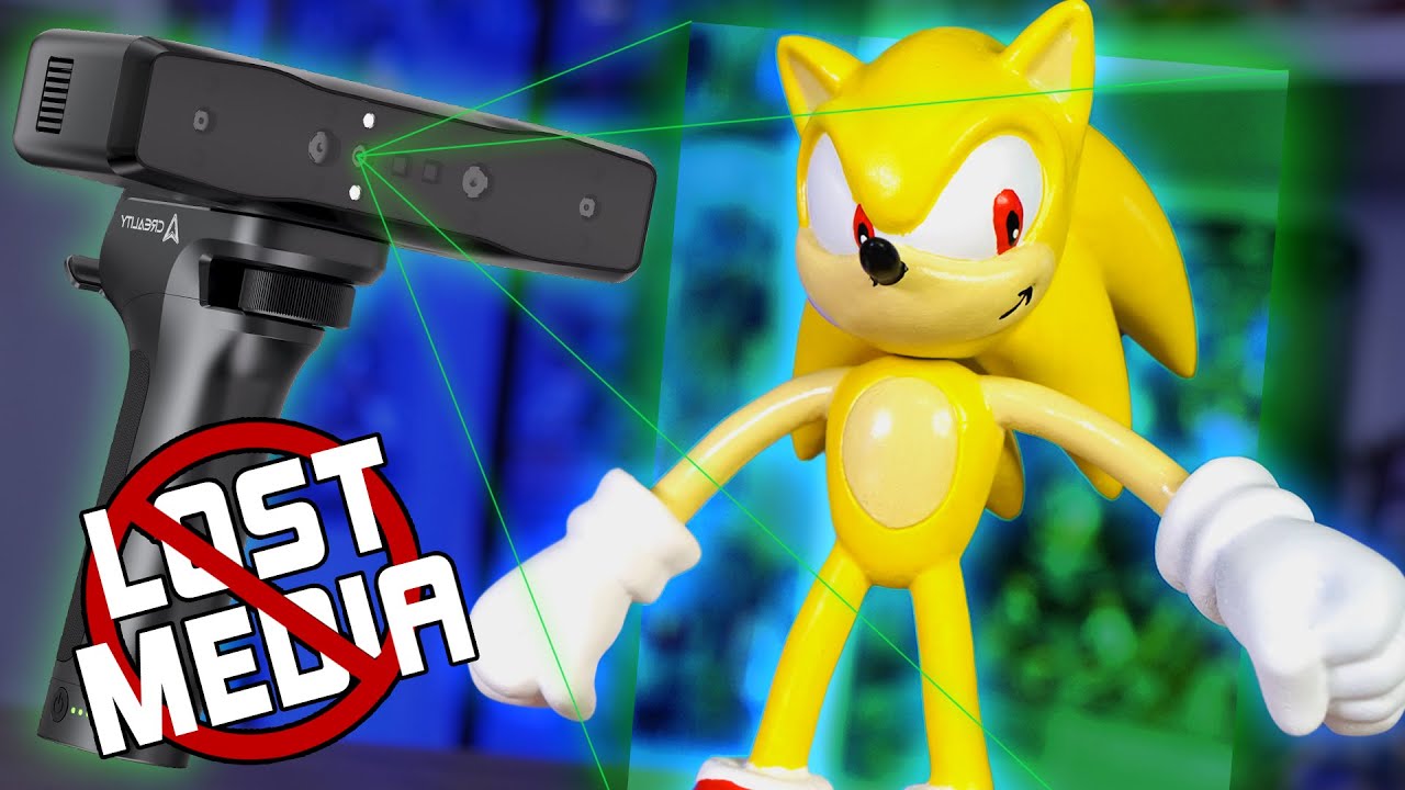 Restoring Lost Sonic Adventure 2 Figure with 3D Scanning & Printing