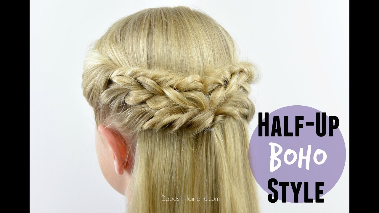 Half-Up Boho Style | BabesInHairland.com