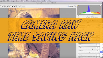 Saving your Camera RAW Settings for Batch Photo Processing the FAST Way!