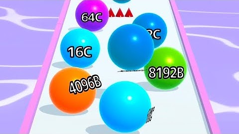 Ball Run 2048 💸🎱🏀 MAX LEVELS!! All Levels Gameplay Walkthrough Android, iOS NEW UPDATE