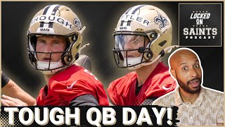 New Orleans Saints Tyler Shough, Spencer Rattler Face TOUGH TEST as Defense Dominates Camp Day Two