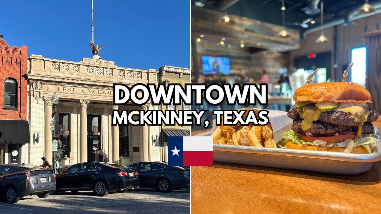 Exploring Downtown McKinney, TX & LOYO Burger Review