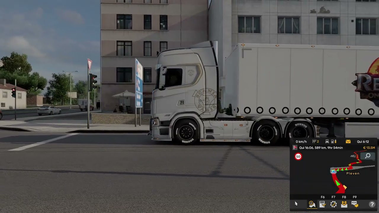 '' Euro TRUCK 2 (Entrega internacional! : Bulgária para Sérvia