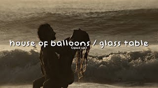 the weeknd - house of balloons / glass table (sped up)