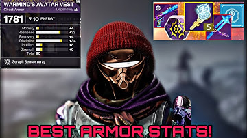 THE BEST ARMOR STATS METHOD FOR TRIPLE 100 stats! | Destiny 2 Lightfall