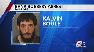 Man charged with robbing 2 Fall River banks