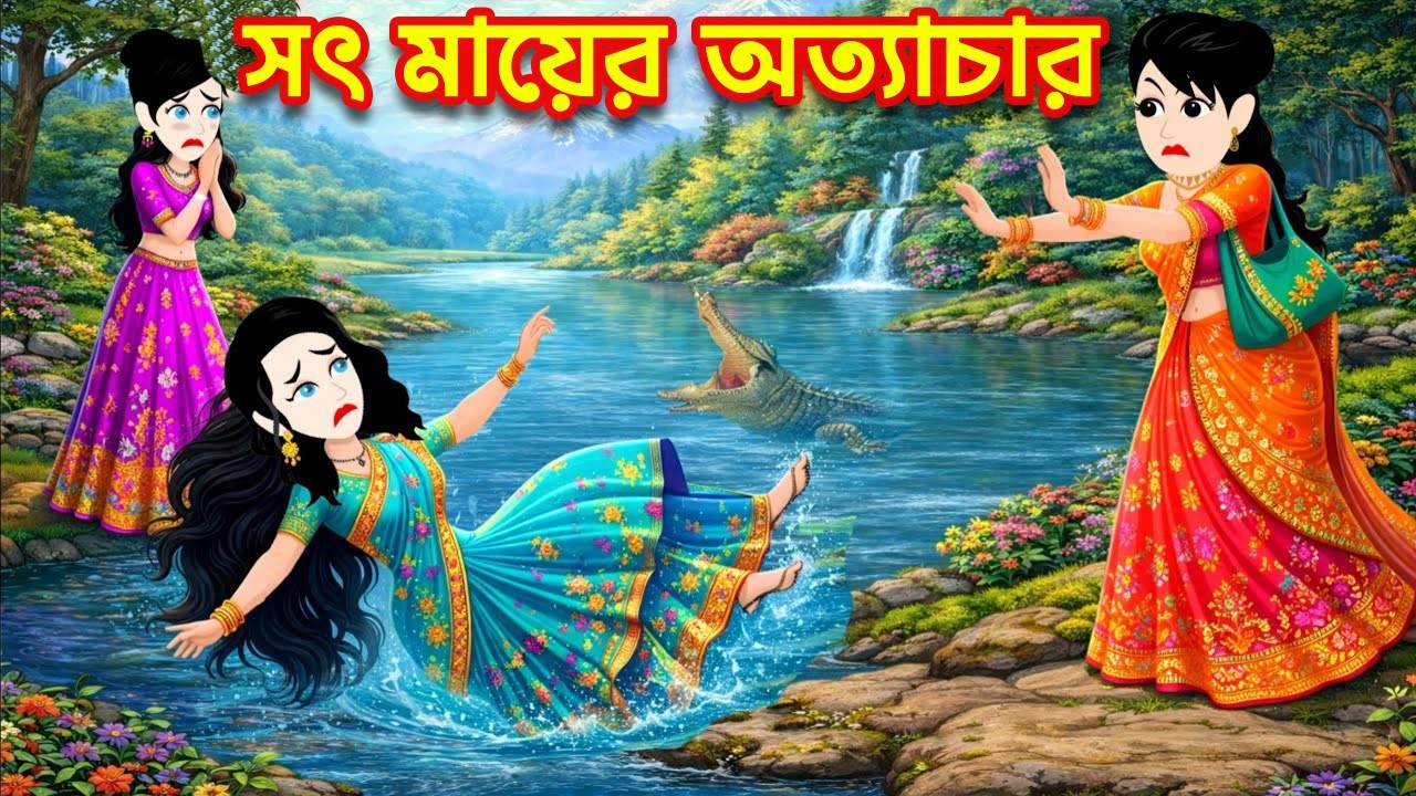 সৎ মায়ের অত্যাচার | Bedtime Story | Porir Golpo | Thakurmar Jhuli | Bangla Golpo | Golpo Jhilik