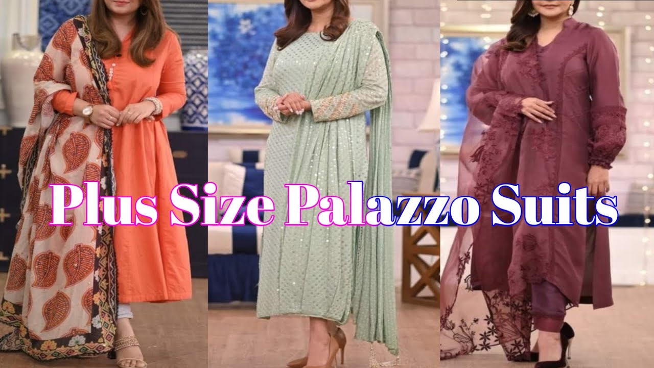 Fabulous Palazzo Suit Design Ideas For Plus Size Women lookstylish 