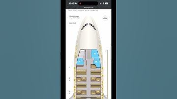 The Etihad Airbus A380-800 Seatmap with the Residence in First Class