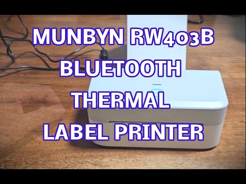 MUNBYN Bluetooth Thermal 4x6 Shipping Label Printer, and More