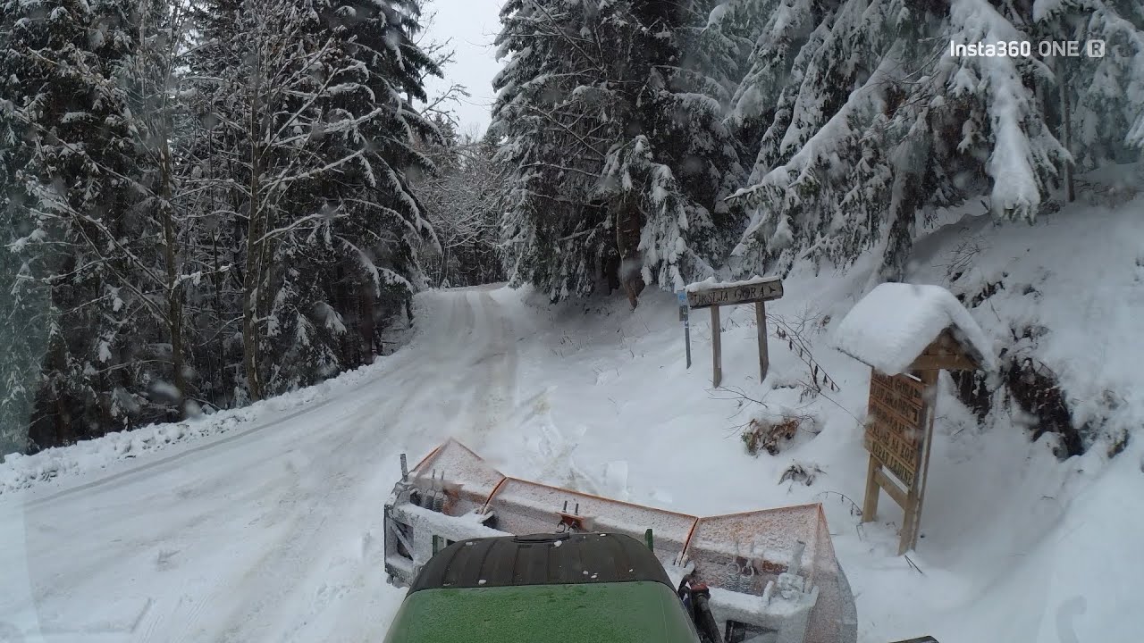 Fendt S3 211 vario VS snow 🎆 In the middle of the forest 🏔️ music until 