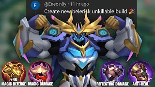 GLOBAL BELERICK UNKILLABLE META BUILD 2025! (must try)