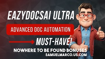 EazyDocsAI ULTRA: What is EazyDocsAI ULTRA? 🔵 EazyDocsAI ULTRA - NEW Features [Eazy Docs AI ULTRA]