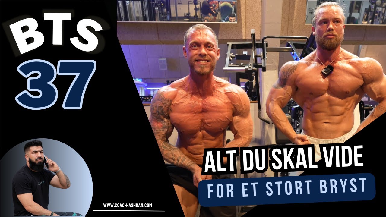 BTS. EP 37 - Chest pump m. Machine & Mathias! - YouTube