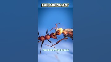 The Ant That Explodes Like a Bomb!