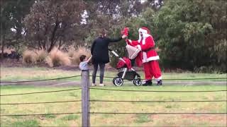 Jalals Scary Santa Claus Prank 4