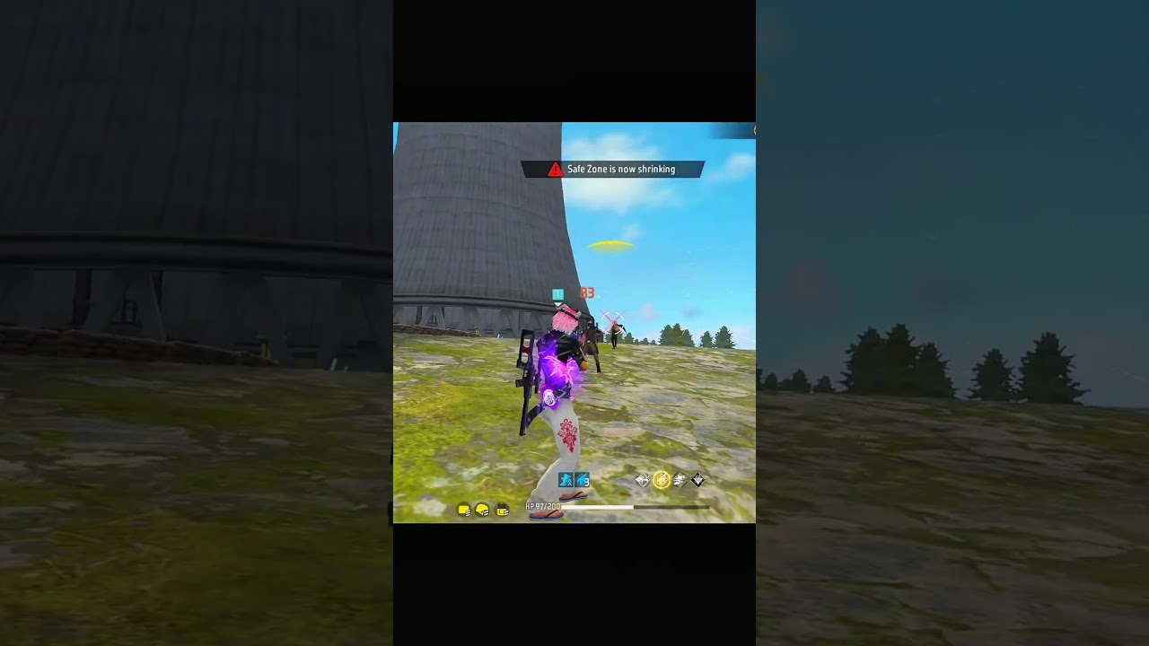 BR Rank 1v4 Clutch 🔥 | Impossible Comeback | Free Fire Montage