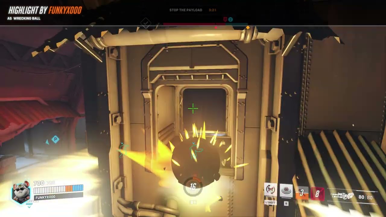 Lucky Wrecking Ball Parkour - Overwatch 2