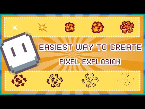 Asperite Tutorial | Animating a Pixel Explosion