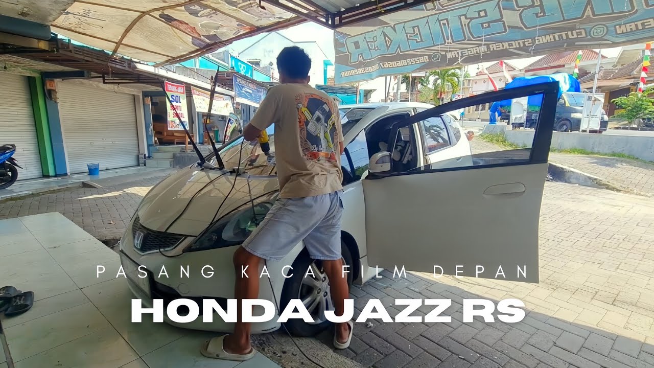 PASANG KACA FILM HONDA JAZZ RS 