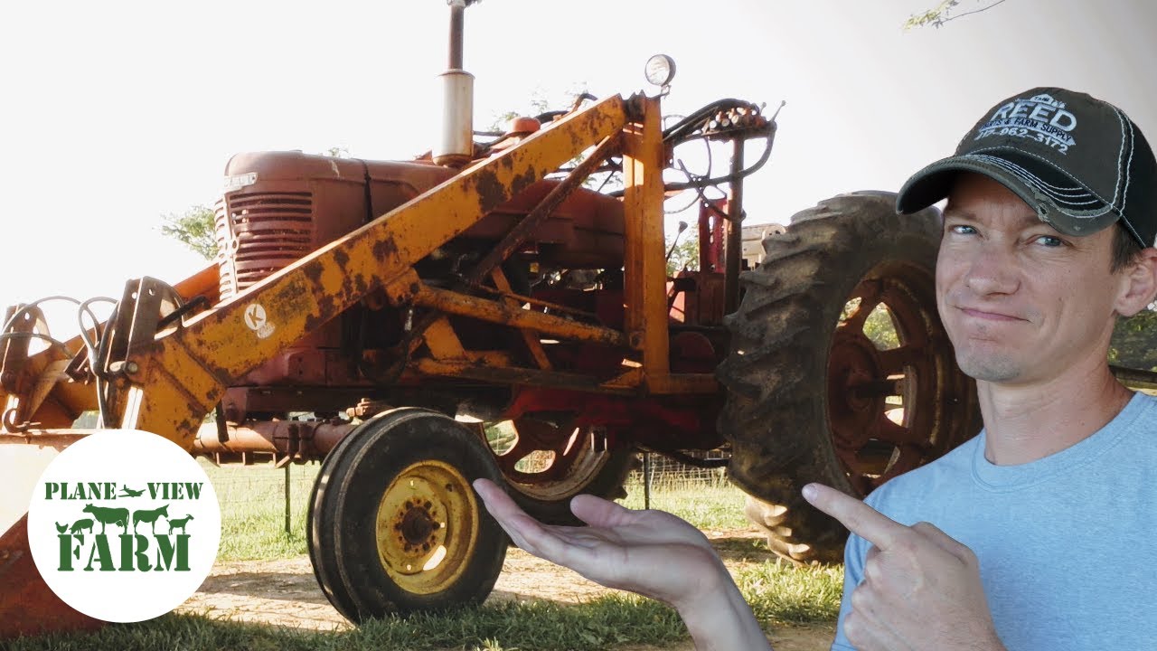 1948 Farmall M Carburetor Install New Spark Plugs And Wires Too YouTube