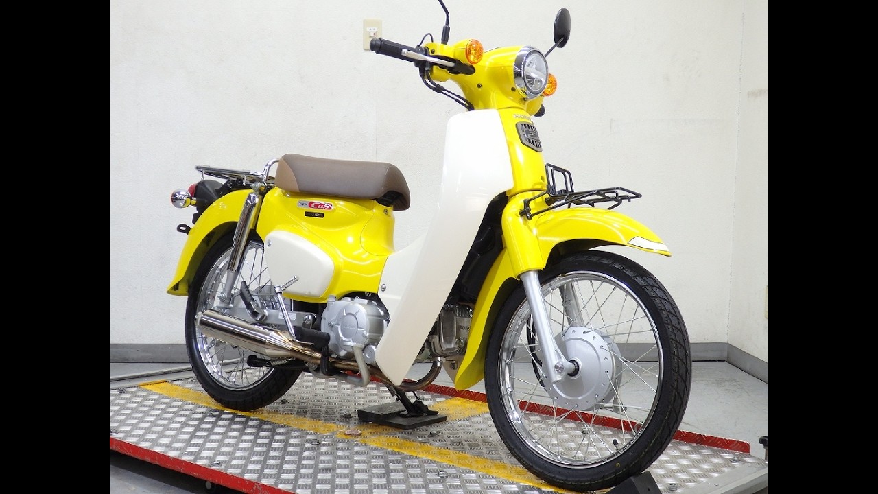 66216　スーパーカブ110　2020年モデル　ナナカンパニーマフラー　始動動画