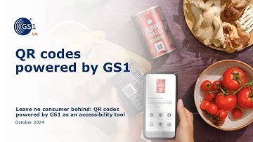 Leave no consumer behind: QR codes powered by GS1 as an accessibility tool​