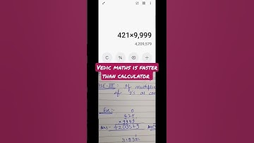 Multiplication by number of 9