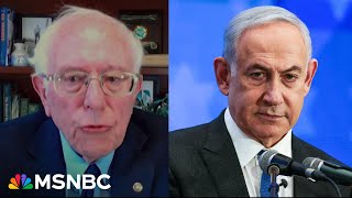 Sen. Bernie Sanders to Netanyahu: ‘stop murdering innocent people’