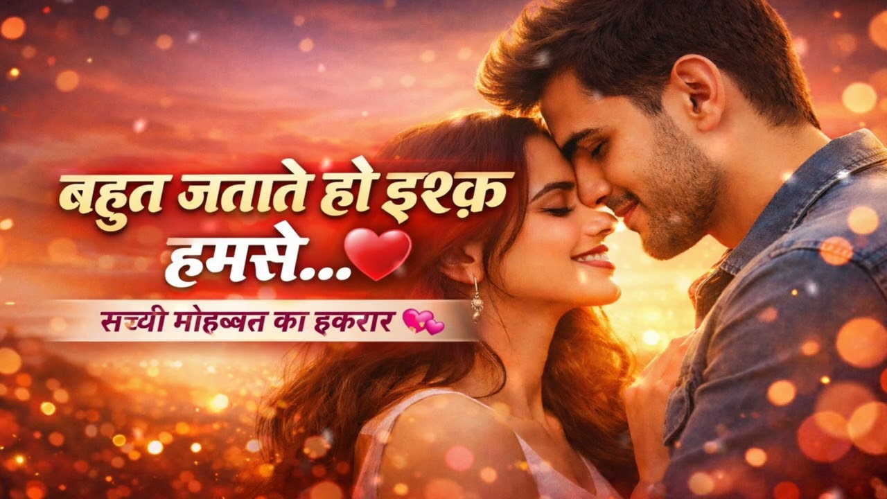 बहुत जताते हो इश्क़ हमसे ❤️ | Romantic Duet Love Song 2026 | True Love Hindi Song