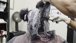 I'm tired of being natural 😒 ☺️ #relaxer #subscribe #teamrelaxer #fromnaturaltorelaxed