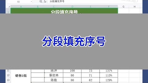 WPS Excel：分段填充序号。#excel #wps #办公技巧 #电脑