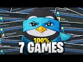 I Played 100% of 7 Different Games!
