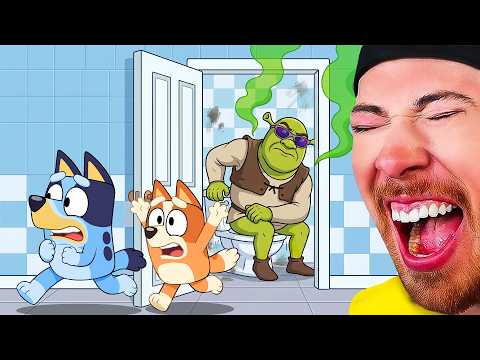 FUNNY BLUEY TRY NOT TO LAUGH CHALLENGE YOU WILL FAIL! (Impossible YTP)