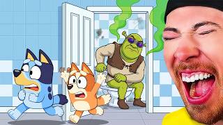 FUNNY BLUEY TRY NOT TO LAUGH CHALLENGE YOU WILL FAIL! (Impossible YTP)